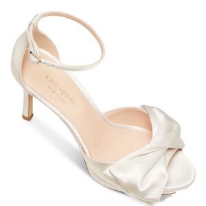Kate Spade Bridal Bow Heels